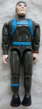 Actiefiguur Lanard, The Corps, Shark (v1) Serie 3, 1986.(Nr.1) - 2