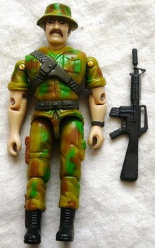 Actiefiguur Lanard, The Corps, Tony Tanner (v1) Serie 1, 1986.(Nr.1) - 0