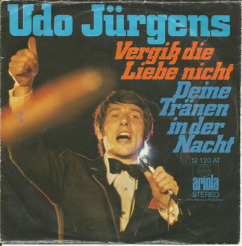 Udo Jürgens – Vergiß Die Liebe Nicht (1972) - 0