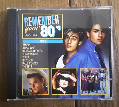 Remember your 80's - 1980 + 1981 + 1982 + 1983 + 1984 (5 cd's) - 4