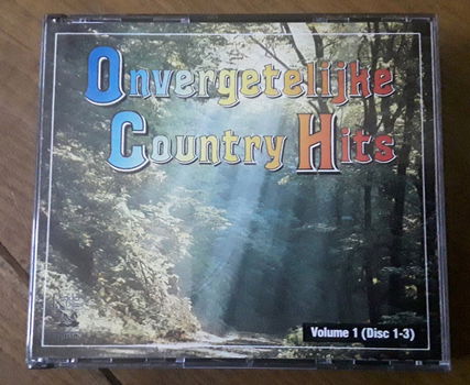 Onvergetelijke country hits - volume 1 + volume 2 (5x cd) - 0