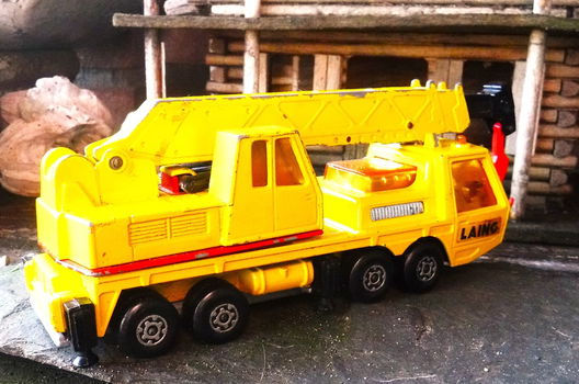 Matchbox hercules mobile kraan - 7