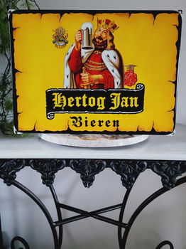 Hertog Jan emaille bord - 0