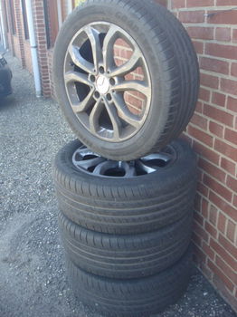 17’’Inch Originele Mercedes Avantgarde Velgen en banden Goodyear 5x112 - 7