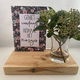 decoratie set houten standaard & quote kaart & vaasje adv 3 - 0 - Thumbnail