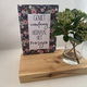 decoratie set houten standaard & quote kaart & vaasje adv 3 - 2 - Thumbnail