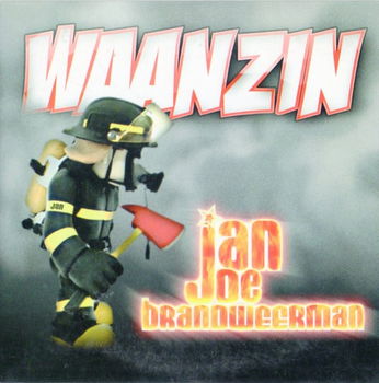 Waanzin – Jan De Brandweerman (3 Track CDSingle) Nieuw - 0