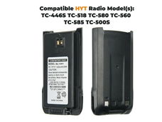 BL1301 Batterij voor HYT TC-446S TC-518 TC-580 TC-560 TC-585