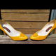 Gele pumps, vintage Roland Cartier - 6 - Thumbnail