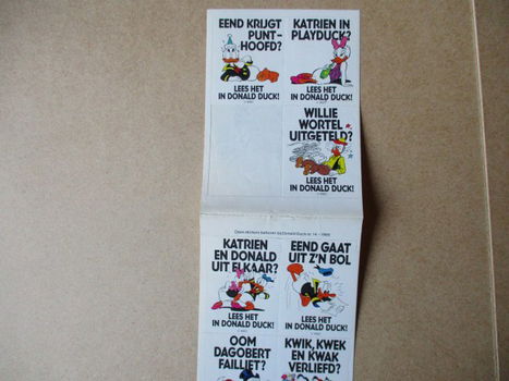 adv9701 donald duck weekblad bijlage 90 - 0