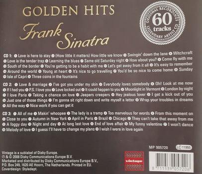 Te koop 3 Dubbel CD album van Frank Sinatra - 1