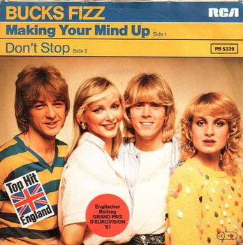 Bucks Fizz ‎– Making Your Mind Up // EUROVISIE SONGFERTIVAL - 1