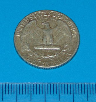 Verenigde Staten - 25 cent 1963 - zilver - 1