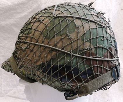 Helm, type: M53 (Troepenhelm), Koninklijke Landmacht, met binnenhelm, 1989.(Nr.3) - 3