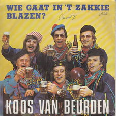 Koos van Beurden ‎– Wie Gaat Er In 't Zakkie Blazen? // Telstar //Nederlands