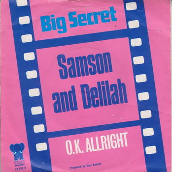 Big Secret ‎– Samson And Delilah // engelstalig - 0