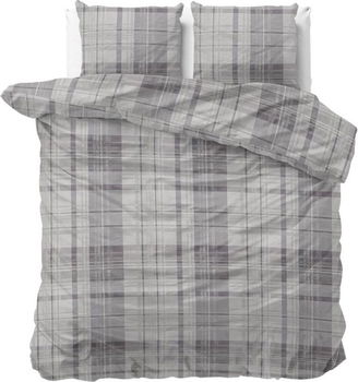 Dekbedovertrek Flanel 240x220 Theotis Grijs - 0