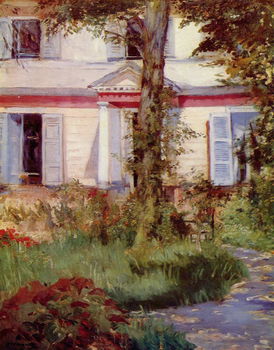 Huis in Rueil - Edouard Manet - 1882 - 0