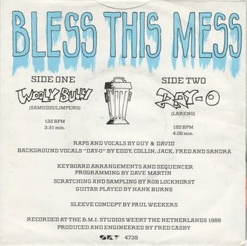 Bless This Mess ‎– Wooly Bully / Day-O // engelstalig - 1