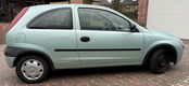 Opel corsa, 1200cc, benzine, 2002, 80000km, lime green, 1 ste eigenaar, euro 4 - 5 - Thumbnail