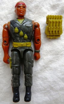 Actiefiguur Lanard, The Corps, Junkyard (v1) Serie 2, 1986.(Nr.2) - 1