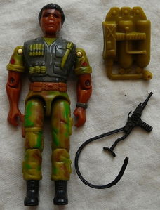 Actiefiguur Lanard, The Corps, Flashfire (v1) Serie 1, 1986.(Nr.1)