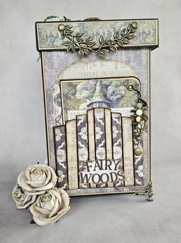 Finished Project handmade by scrapqueen the keepsake treehouse box fairy woods with inserts - 0