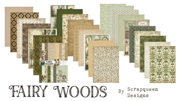 Printable set Fairy Woods - 2