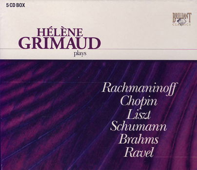 Hélène Grimaud Plays Rachmaninoff, Chopin, Liszt, Schumann, Brahms, Ravel (5 CD) Nieuw - 0