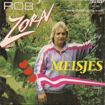 Rob Zorn – Meisjes (2 Track CDSingle) - 0