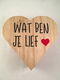 houten doos in hart vorm & quote over de liefde adv 1 - 1 - Thumbnail