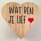 houten doos in hart vorm & quote over de liefde adv 1 - 2 - Thumbnail