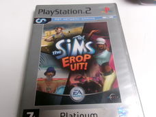 PlayStation PS2 - The Sims Erop Uit! (Platinum)