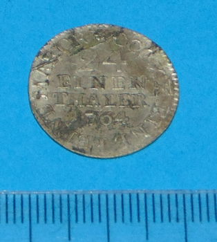 Saksen-Albertin - 1/24 thaler 1764 EDC - zilver - 0