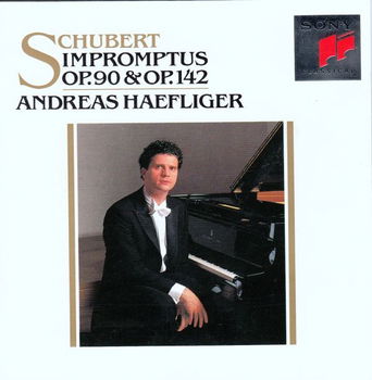 Andres Haefliger - Schubert Impromptus Op. 90 & Op. 142 (CD) Nieuw - 0