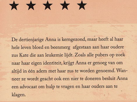 Jodi Picoult = De tweede dochter - 1