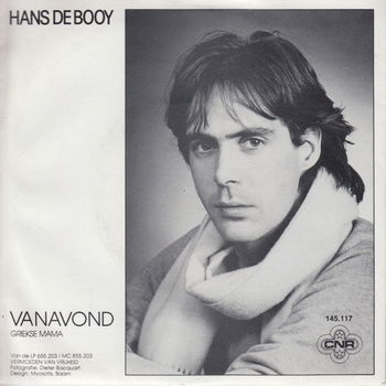 Hans De Booy ‎– Vanavond // NEDERLANDS // - 1