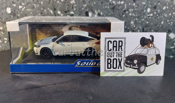 Honda Civic Type R (FL5) wit 1:43 Solido Sol120 - 4