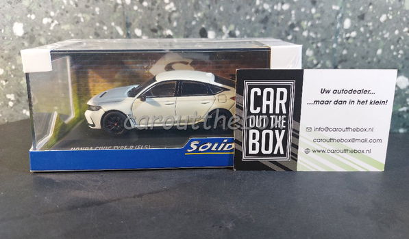 Honda Civic Type R (FL5) wit 1:43 Solido Sol120 - 5