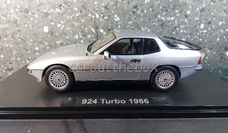 Porsche 924 Turbo 1986 grijs 1/18 KKscale kk044