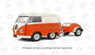 Volkswagen Kool Kombi wit/oranje 1/18 Solido Sol118 - 1 - Thumbnail