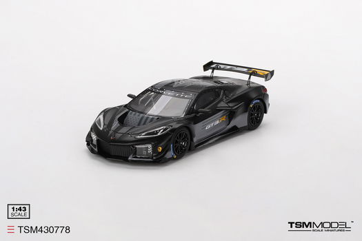 Chevrolet Corvette Z05 GT3.R 2023 zwart 1/43 TSM 011 - 1