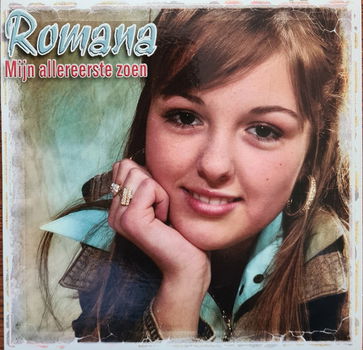 Romana – Mijn Allereerste Zoen (3 Track CDSingle) Nieuw - 0