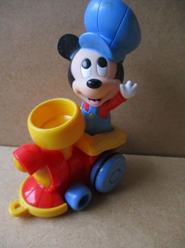 adv9805 mickey mouse in treintje - 0