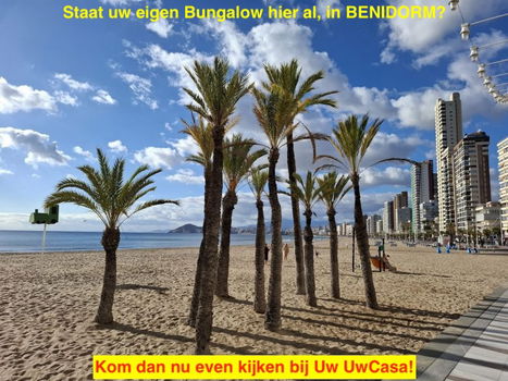 Uw eigen ruime Bungalow in BENIDORM met zeer veel extra - 0