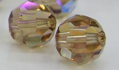 Swarovski 5000 Light Colorado Topaz AB 6mm 14 Stuk - 1