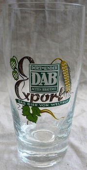 Bierglas, Vintage, Merk: DAB Export - Dortmunder Actien-Brauerei, Inhoud: 0,2L, 1 stuks, 1970s.(1) - 0