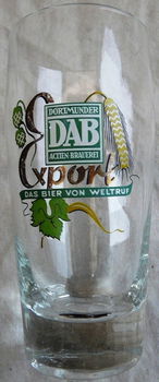 Bierglas, Vintage, Merk: DAB Export - Dortmunder Actien-Brauerei, Inhoud: 0,2L, 1 stuks, 1970s.(1) - 4