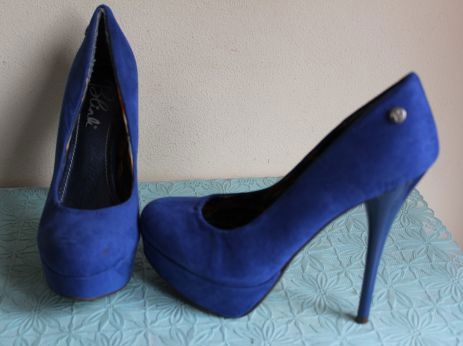 Blink high heels blauw - maat 38 - 0