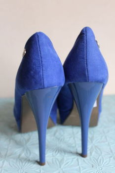 Blink high heels blauw - maat 38 - 1